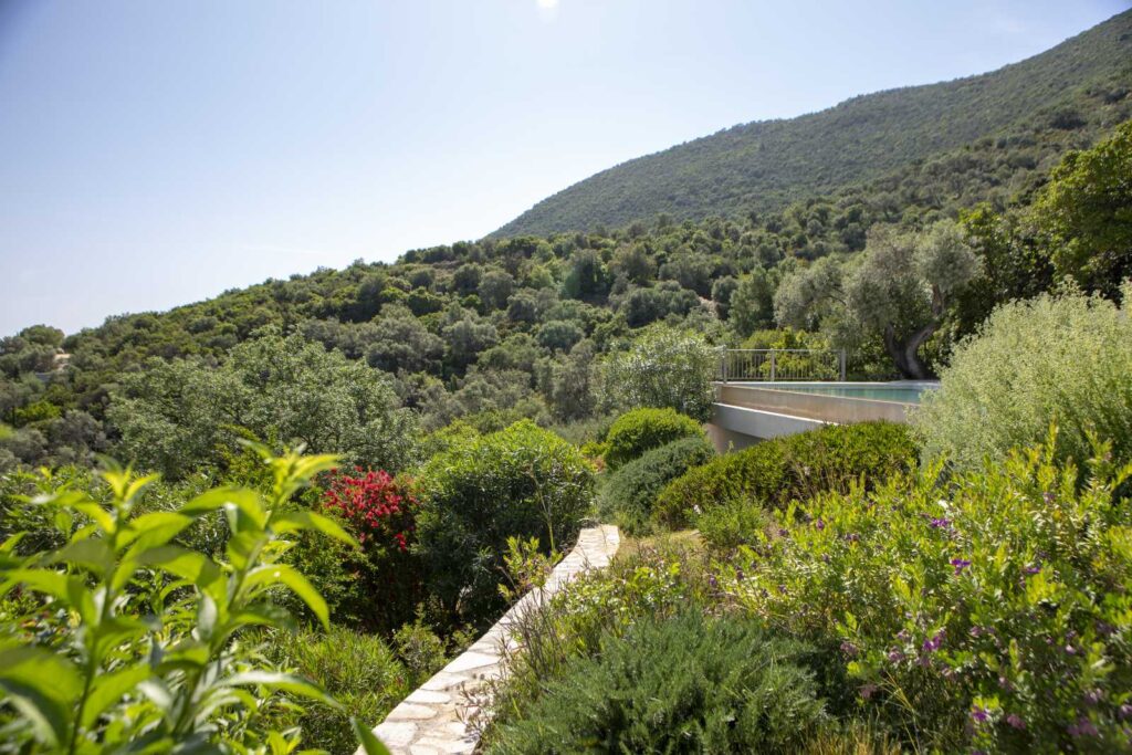 Garden maintained by Lefkada Gardens